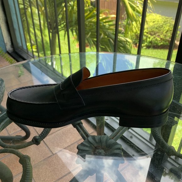 J.M. Weston men's size 8 mocassin - Picture 1 of 12